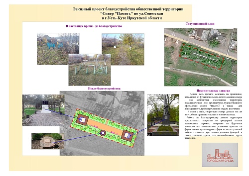 В УСТЬ-КУТЕ ПРДОЛЖАЕТСЯ ГОЛОСОВАНИЕ ПО ВЫБОРУ ОБЪЕКТОВ БЛАГОУСТРОЙСТВА ПО ПРОЕКТУ «ФОРМИРОВАНИЕ КОМФОРТНОЙ ГОРОДСКОЙ СРЕДЫ»