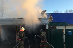 В Иркутской области ежедневно происходят пожары  в гаражах и автомобилях при их обогреве