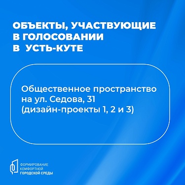 Город Усть-Кут. Жители могут принять участие в онлайн-голосовании