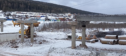 МОСТ ЧЕРЕЗ КУТУ. РЕКОНСТРУКЦИЯ ИДЕТ ПО ПЛАНУ.