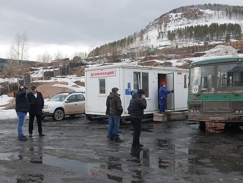 В Усть-Куте организована дезинфекция пассажирского транспорта