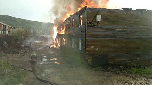 Коротко о пожарной обстановке в Иркутской области
